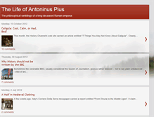 Tablet Screenshot of antoninuspius.blogspot.com