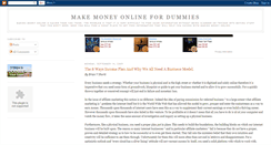 Desktop Screenshot of make-money-online-for-dummies.blogspot.com