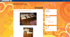 Desktop Screenshot of modernmaniac.blogspot.com