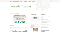 Desktop Screenshot of fueradecrucitas.blogspot.com