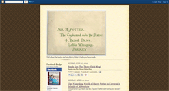 Desktop Screenshot of harrypotterchatter.blogspot.com