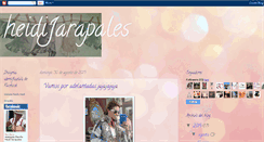 Desktop Screenshot of heidijarapales.blogspot.com