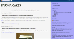 Desktop Screenshot of parshacakes.blogspot.com