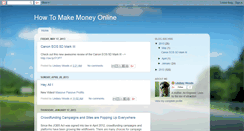 Desktop Screenshot of howtomakemoneyonline-x.blogspot.com