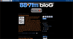 Desktop Screenshot of 887fmthecross.blogspot.com