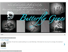 Tablet Screenshot of butterflygenes.blogspot.com