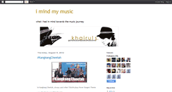 Desktop Screenshot of khairulsmusic.blogspot.com