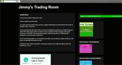 Desktop Screenshot of jimmytradingroom.blogspot.com