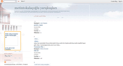 Desktop Screenshot of metintokalacoglu.blogspot.com
