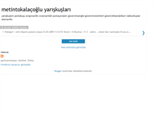 Tablet Screenshot of metintokalacoglu.blogspot.com