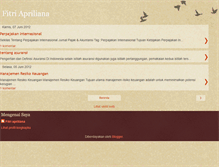 Tablet Screenshot of fitriaprliana.blogspot.com