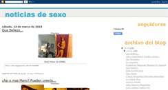 Desktop Screenshot of noticias-sexo.blogspot.com