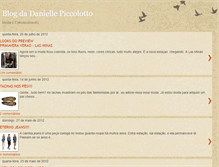 Tablet Screenshot of daniellepiccolotto.blogspot.com