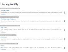 Tablet Screenshot of literarymonthly.blogspot.com