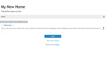 Tablet Screenshot of mynewhomehp.blogspot.com