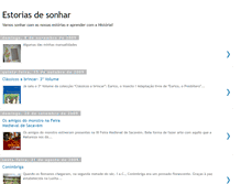 Tablet Screenshot of estoriasdesonhar.blogspot.com