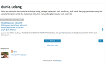 Tablet Screenshot of dunia-udang.blogspot.com