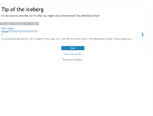 Tablet Screenshot of lulustipoftheiceberg.blogspot.com