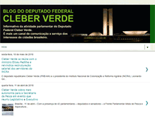 Tablet Screenshot of cleberverde.blogspot.com