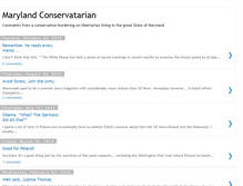 Tablet Screenshot of marylandconservatarian.blogspot.com