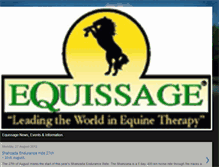 Tablet Screenshot of equissage.blogspot.com