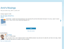 Tablet Screenshot of amirhaq.blogspot.com
