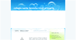 Desktop Screenshot of colegiosantateresitaprimaria.blogspot.com