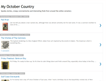 Tablet Screenshot of myoctobercountry.blogspot.com