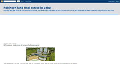 Desktop Screenshot of ceburobinsonsland.blogspot.com