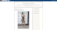 Desktop Screenshot of danielaruahinfo.blogspot.com