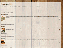 Tablet Screenshot of hopeaseitti.blogspot.com