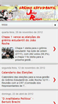 Mobile Screenshot of gremioestudantiljr.blogspot.com