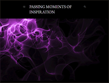 Tablet Screenshot of passingmomentsofinspiration.blogspot.com