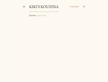 Tablet Screenshot of kikiskouzina.blogspot.com