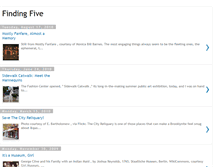 Tablet Screenshot of finding5.blogspot.com