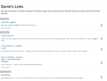 Tablet Screenshot of linksofdaniel.blogspot.com