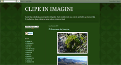 Desktop Screenshot of clipeinimagini.blogspot.com