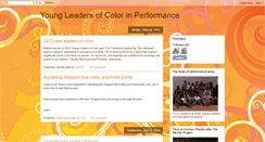Desktop Screenshot of facesofperformance.blogspot.com