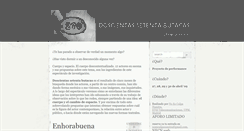 Desktop Screenshot of doscientassetentabutacas.blogspot.com