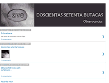 Tablet Screenshot of doscientassetentabutacas.blogspot.com