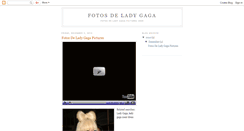 Desktop Screenshot of fotosdeladygaga.blogspot.com