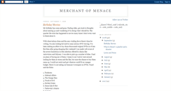 Desktop Screenshot of merchant-of-menace.blogspot.com