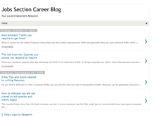 Tablet Screenshot of jobssection.blogspot.com