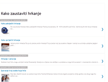 Tablet Screenshot of hrkanje.blogspot.com