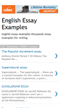 Mobile Screenshot of englishessayexamples.blogspot.com