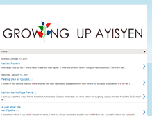 Tablet Screenshot of growingupayisyen.blogspot.com