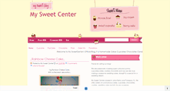 Desktop Screenshot of mysweetcenter.blogspot.com