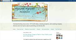 Desktop Screenshot of nguyennguyenacademy.blogspot.com
