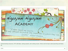 Tablet Screenshot of nguyennguyenacademy.blogspot.com