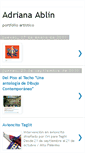 Mobile Screenshot of adrianaablin.blogspot.com